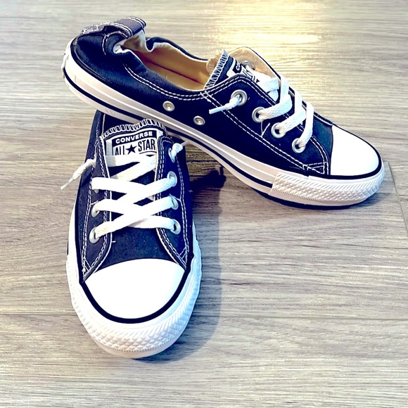 Converse Shoes - SOLD!  Women’s Blue Slip-on Converse Sneakers!